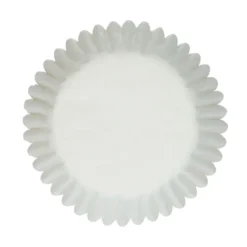 500 Cápsulas Mini Cupcakes Blancas - Funcakes