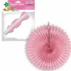 Abanico rosa 25cm