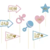 Accesorios para Photocall Baby Shower Boy or Girl 8 pcs.