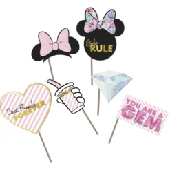 Accesorios Photocall Minnie Mouse Gemas 6 Piezas