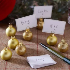 Adornos Navideños para Tarjetas Cascanueces 8 ud