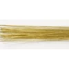 Alambre para flores dorados calibre 24