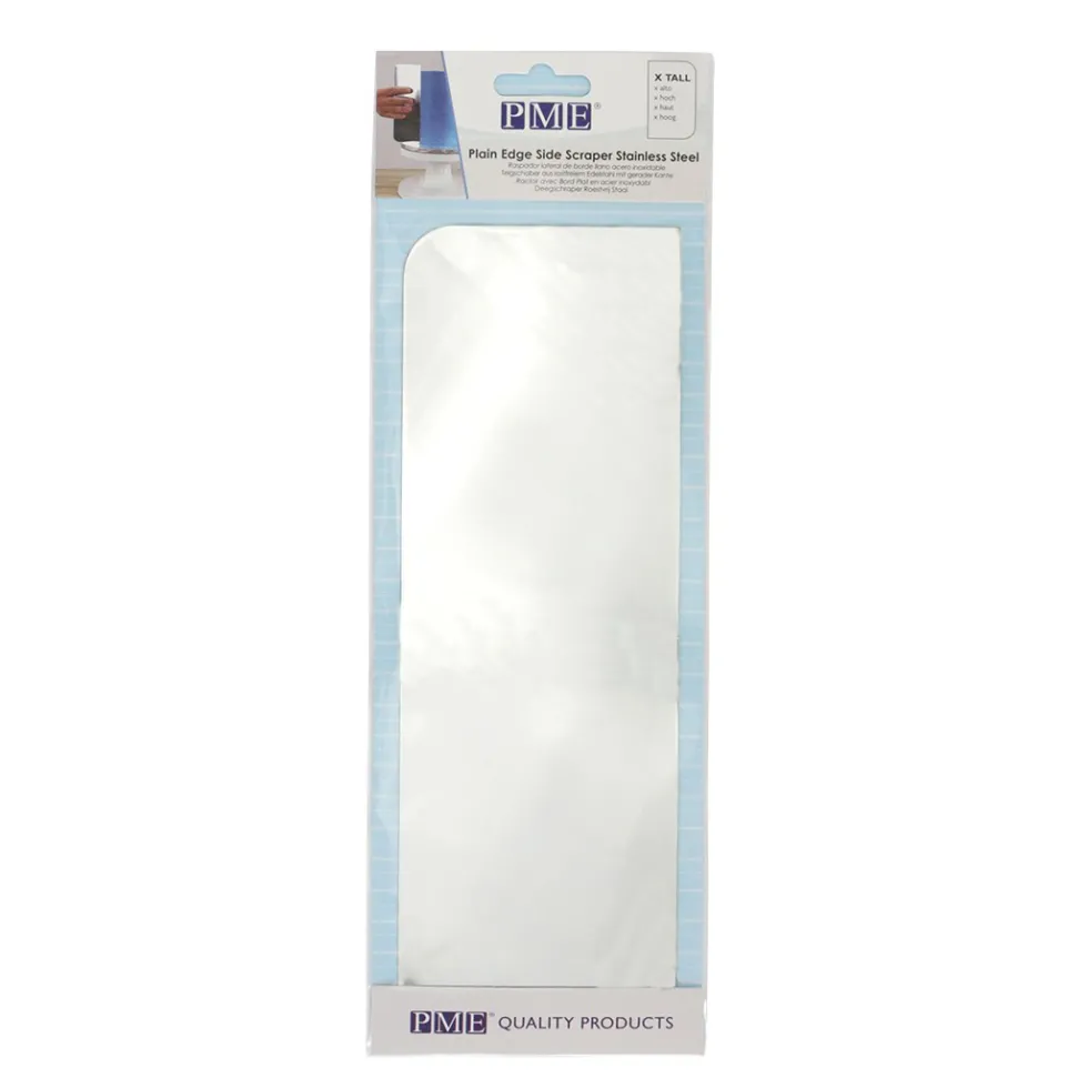 Alisador de Tartas Extra Alto Acero Inoxidable 25 cm