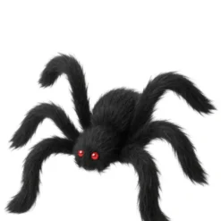 Araña Negra Gigante Halloween – 125 cm