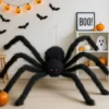 Araña Negra Gigante Halloween – 200 cm
