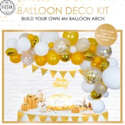 Arco de Globos Dorado