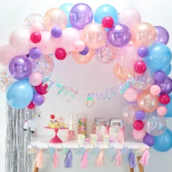 Arco de Globos Pastel Multicolor