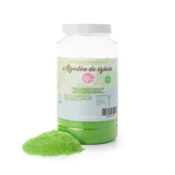Azúcar para Algodón de Azúcar Verde 1 Kg - Sabor Manzana