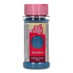 Azúcar de Grano Fino Azul 80 gr - Funcakes