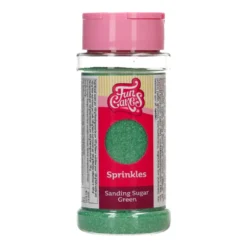Azúcar de Grano Fino Verde 80 gr - Funcakes