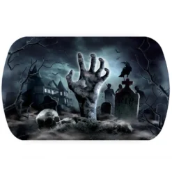 Bandeja Cementerio Halloween 39 cm x 24 cm