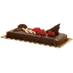 Bandeja Rectangular Dorada PVC 15 x 25 cm - 150 uds