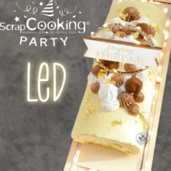 Bandeja Rectangular para Tarta Led - Scrapcooking