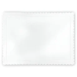 Base Rectangular Blanca 30 x 40 cm x 3 mm Grosor 10 ud