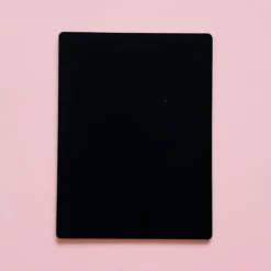 Base Rectangular Negra de Madera 40 x 30 cm 2 ud
