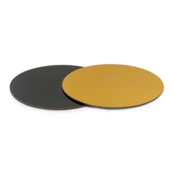 Base para Roscón de Reyes Negro/oro 27,5 cm