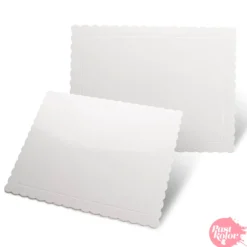 Base Rectangular Blanca - 30 x 25 cm / 3 mm Grosor