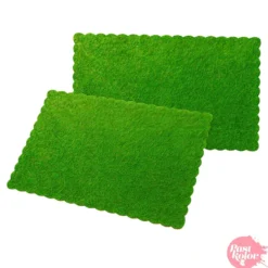 Base Rectangular Cesped - 40 x 30 cm