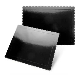 Base Rectangular para Tartas Negra 30 x 40 cm