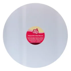 Base Redonda Blanca 30 cm x 5 mm Grosor - Funcakes