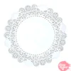Blondas de Papel Blancas 28 cm - 10 Ud