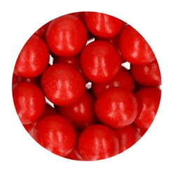 Bolas Crujientes de Chocolate Rojo Perlado 130 gr - Funcakes