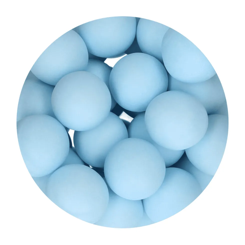 Bolas Crujientes de Chocolate Azul Mate 130 gr - Funcakes