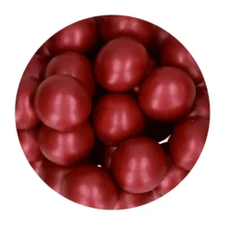 Bolas Crujientes de Chocolate Burdeos Brillante 130 gr - Funcakes