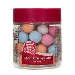 Bolas Crujientes de Chocolate Sunset 130 gr - Funcakes
