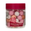 Bolas Crujientes de Chocolate Peachy Pink 130 gr - Funcakes
