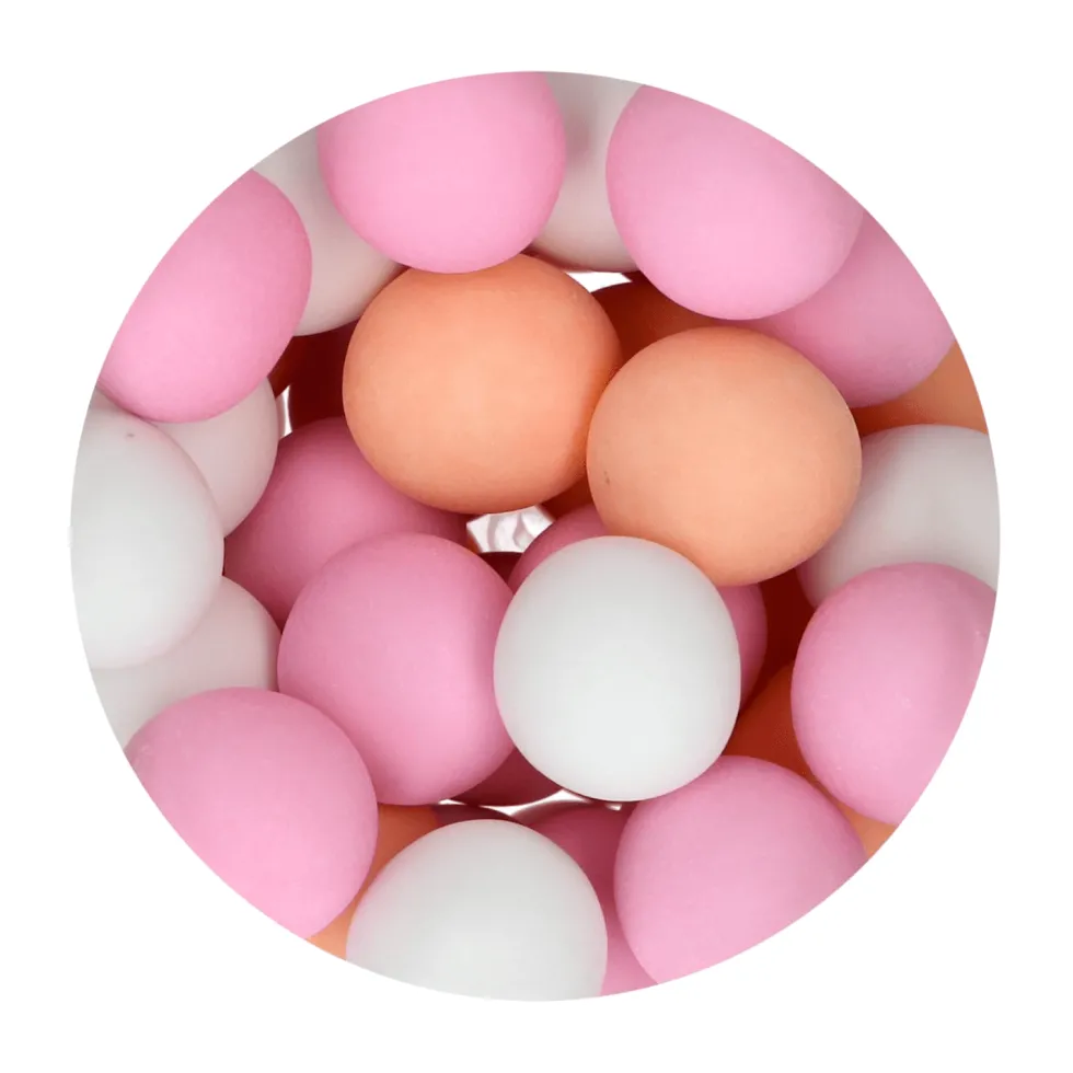 Bolas Crujientes de Chocolate Peachy Pink 130 gr - Funcakes