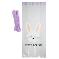 Bolsas para Dulces Conejo de Pascua 20 ud - Wilton