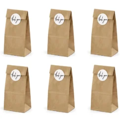 Bolsas para Dulces Kraft 6 Unidades