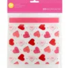 Bolsas para Dulces Resellables Corazones 20 uds.