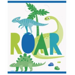 Bolsas para Chuches dinosaurio Azul y Verde 8 ud