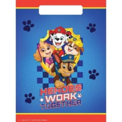Bolsas para chuches Patrulla Canina 8 unidades