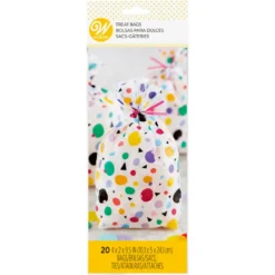 Bolsas para Dulces Círculos y Triángulos 20 ud - Wilton