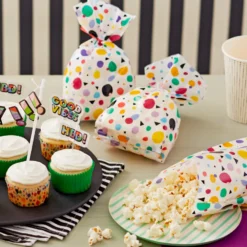 Bolsas para Dulces Círculos y Triángulos 20 ud - Wilton