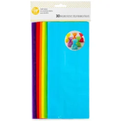 Bolsas para Dulces de Colores 30 ud - Wilton