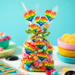 Bolsas para Dulces Love Arcoiris 20 ud - DECORA