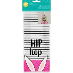 Bolsas para Dulces Pascua Hip Hop 20 Unidades