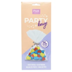 Bolsitas para Chuches y Piruletas con Lacito 25 ud