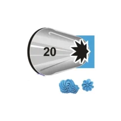 Boquilla #20 Estrella abierta