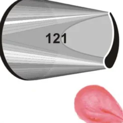 Boquilla #121 pétalo Estándar