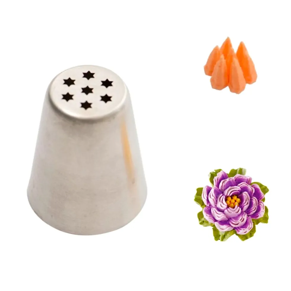 Boquilla de Acero Inoxidable - Corola de Flor Nº5