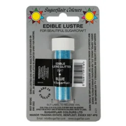 Brillo Comestible Azul 7 ml Sugarflair