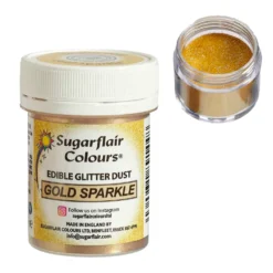 Brillo Comestible Oro 10 gr - Sugarflair