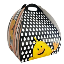 Caja para Mona de Pascua Pollito 28 cm
