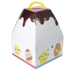 Caja para Mona de Pascua Modelo Pollito 25 cm