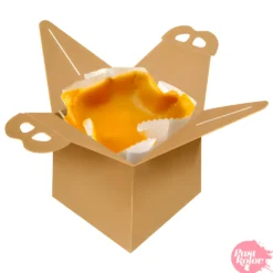 Caja para Panettone Kraft 17,5 cm x 16 cm de Alto